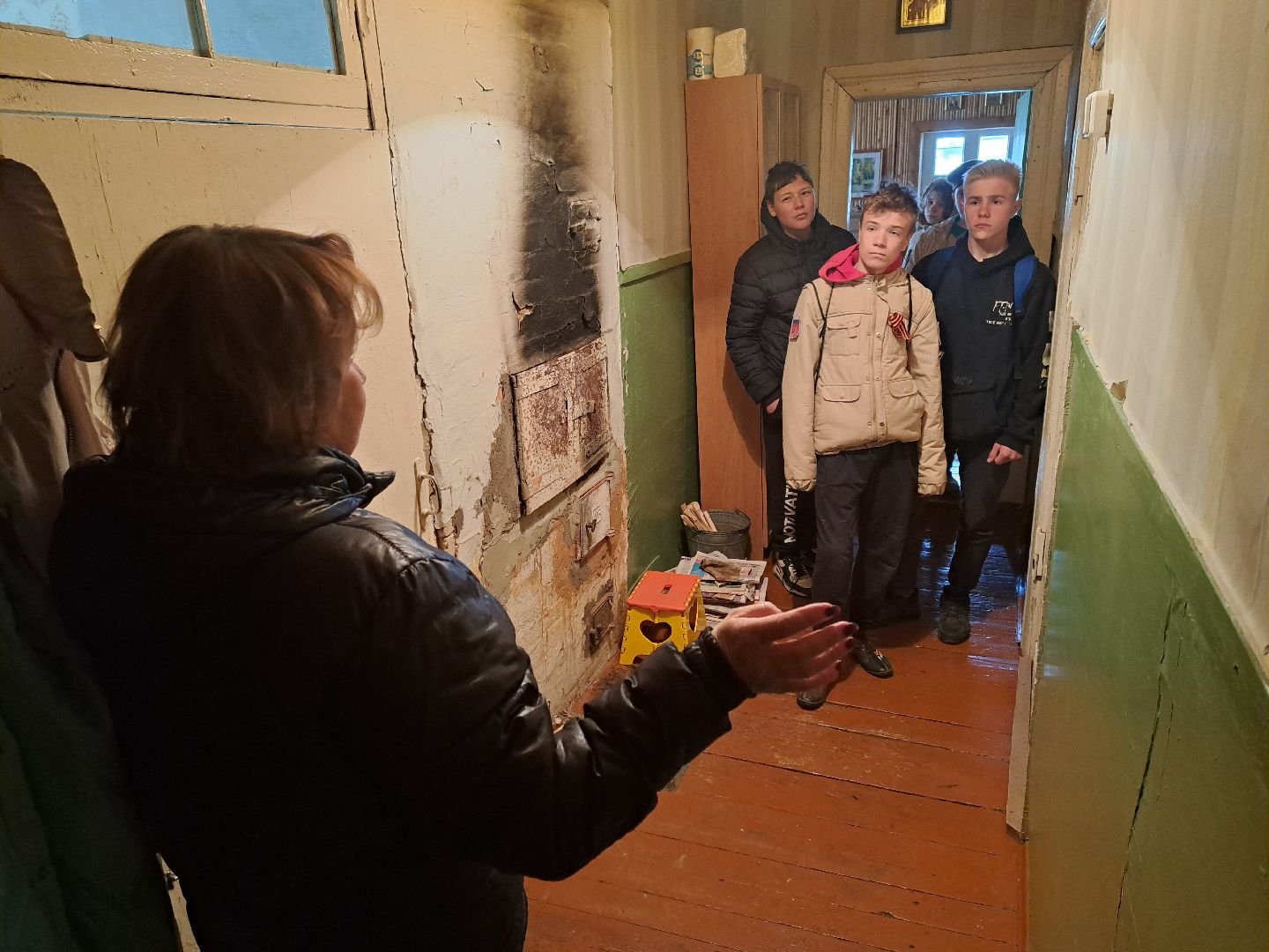 Рузский городской округ, Старониколаево, Кожинская школа, чайная, история