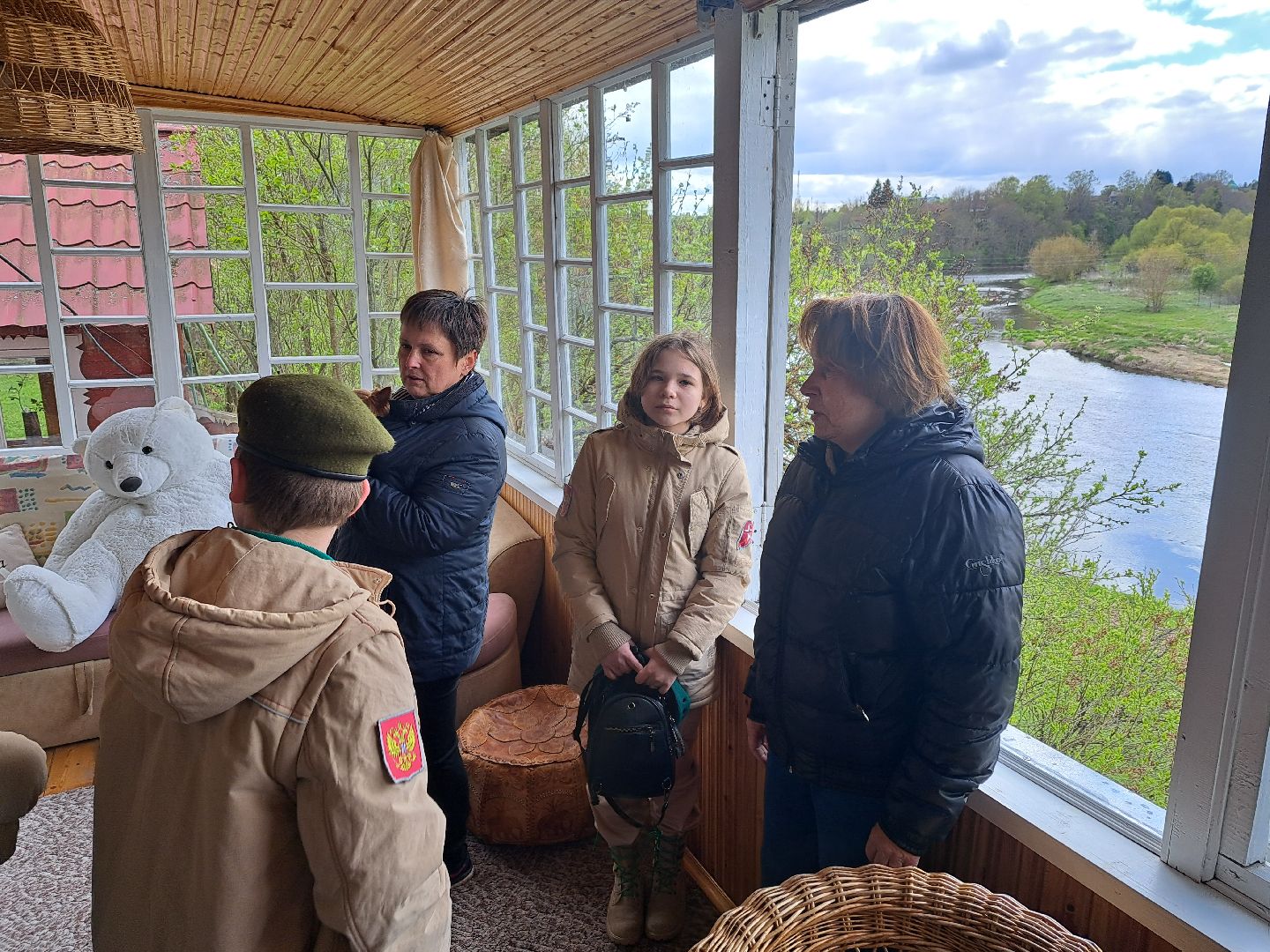 Рузский городской округ, Старониколаево, Кожинская школа, чайная, история