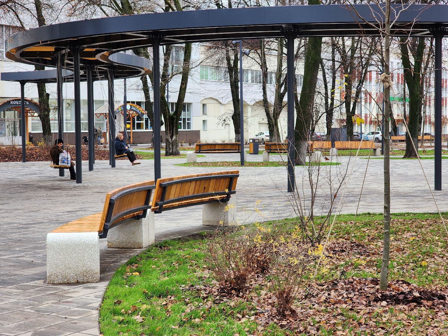 реконструкция, благоустройство, сквер, ногинск, богородский городской округ,