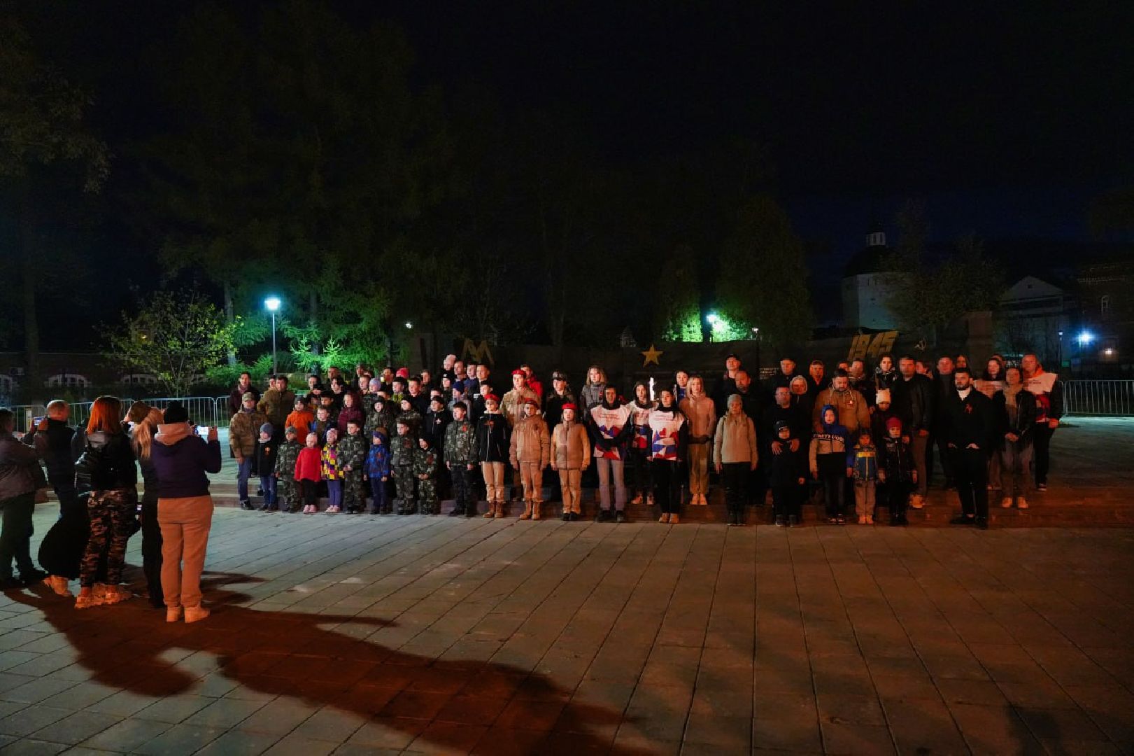 Сергиев Посад, Сергиево-Посадский городской округ, Свеча памяти, Волонтеры, МГЕР, Молодая Гвардия, Волонтеры Подмосковья, Память, Акция, День Победы, 9 мая