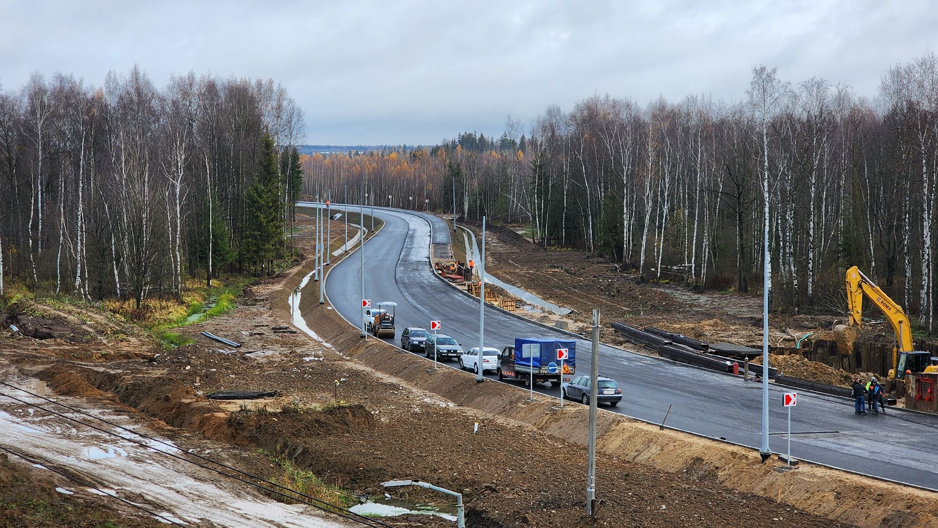 северный подъезд, Дорога, автомобильная дорога, Лобня,