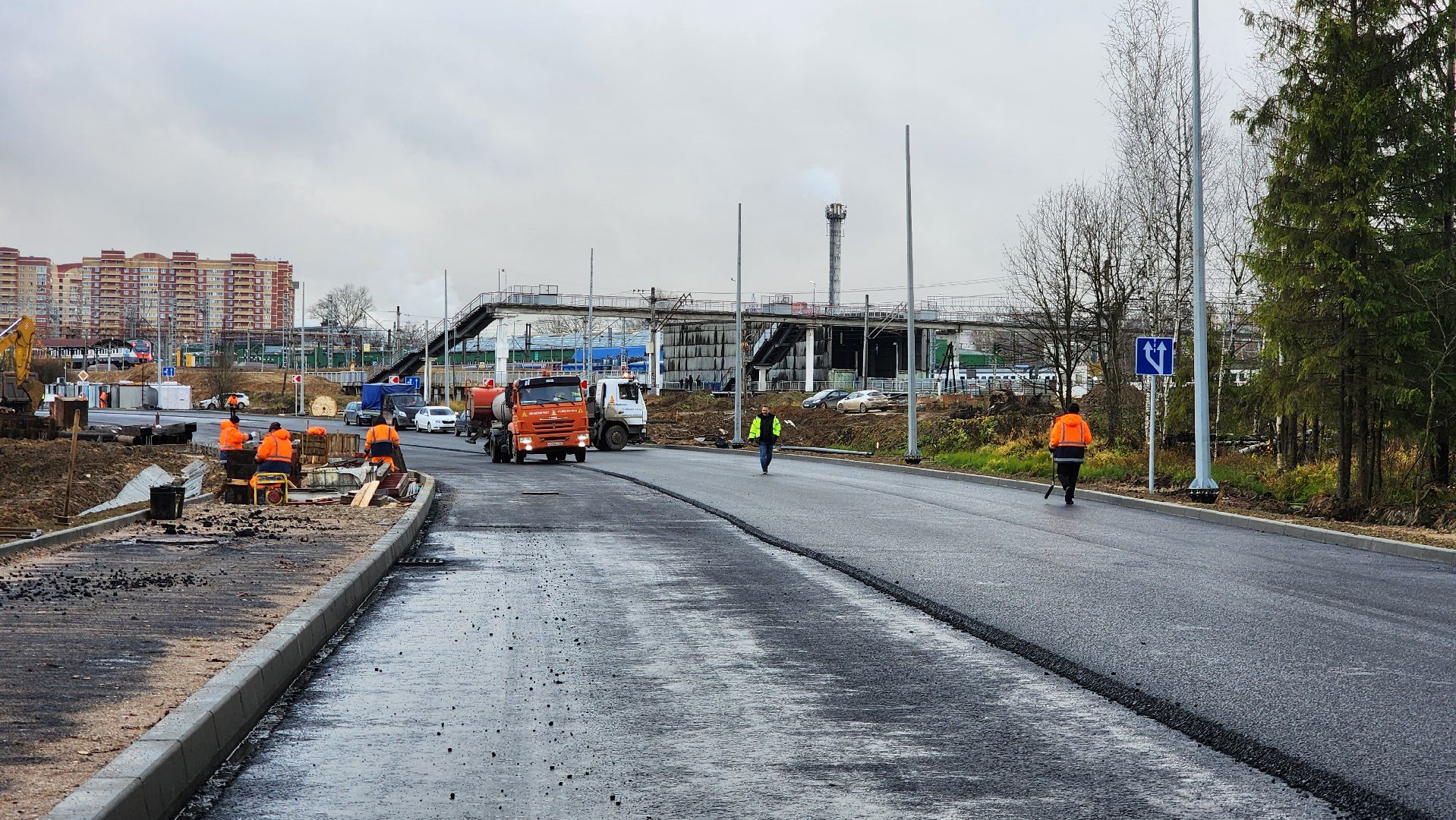 северный подъезд, Дорога, автомобильная дорога, Лобня,