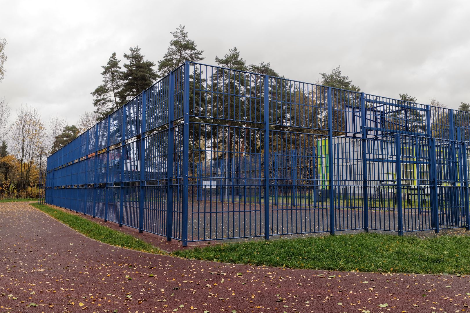 видео с коптера, школа 21 в щелково,