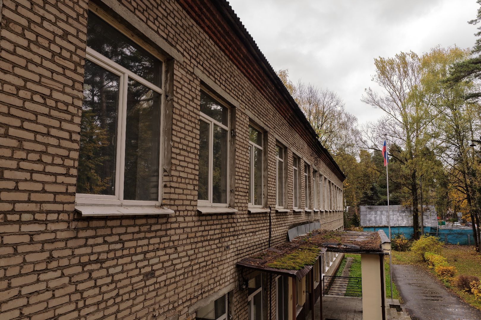 видео с коптера, школа 21 в щелково,