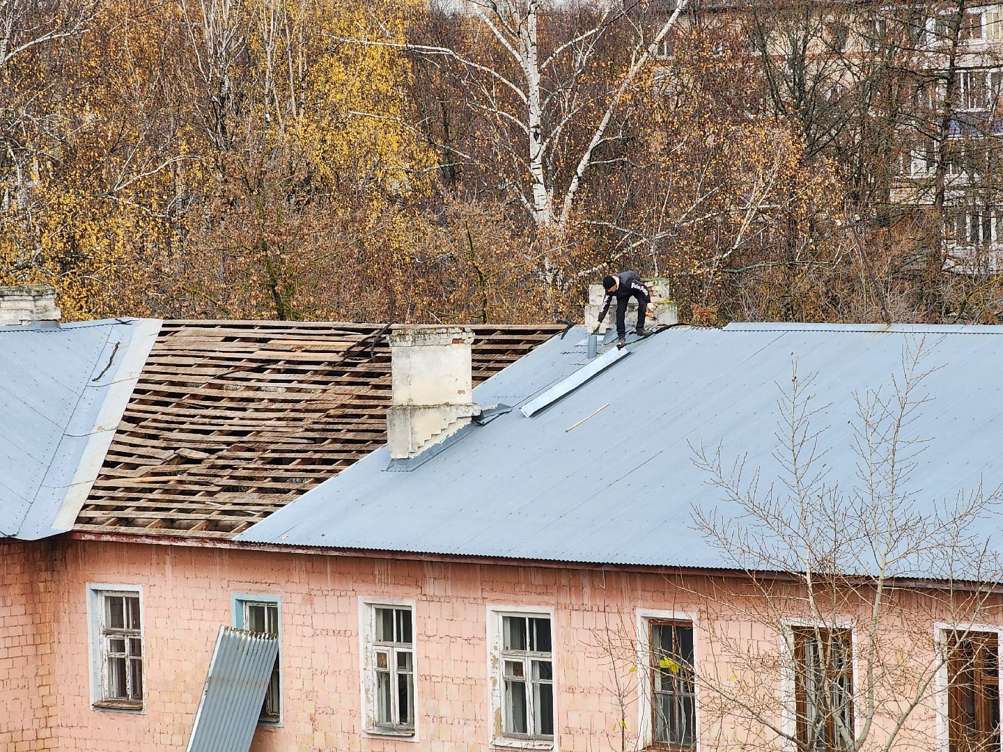 аварийный дом, демонтаж аварийного дома, переселение из аварийного жилья, старая купавна, богородский городской округ,