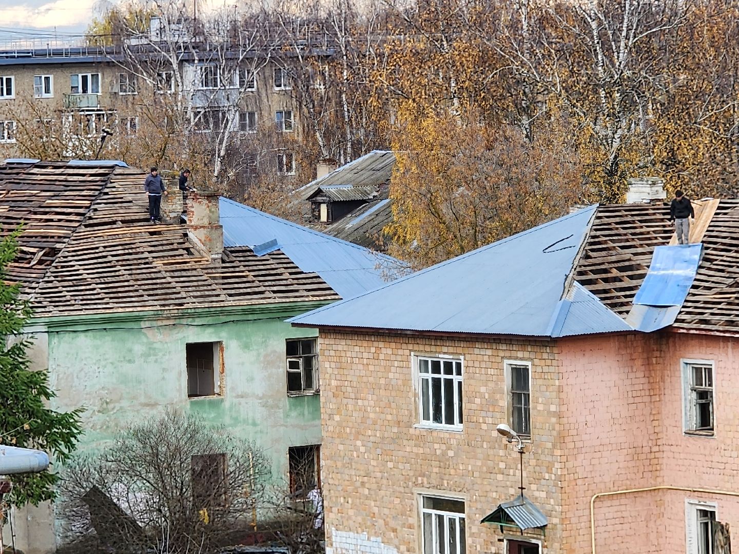 аварийный дом, демонтаж аварийного дома, переселение из аварийного жилья, старая купавна, богородский городской округ,