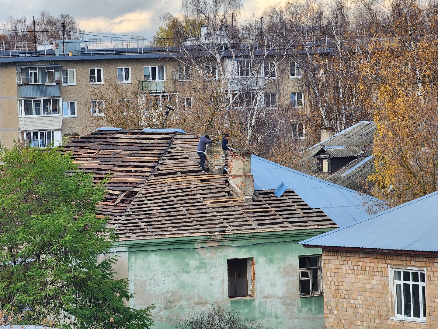 аварийный дом, демонтаж аварийного дома, переселение из аварийного жилья, старая купавна, богородский городской округ,