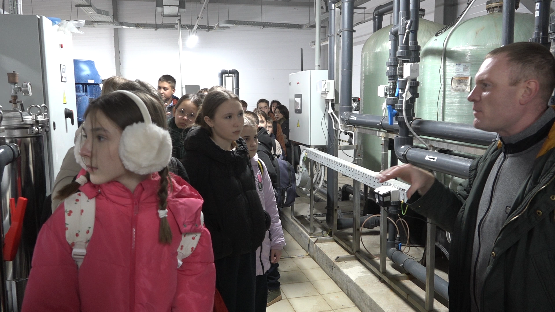 чистая вода, взу власиха, взу центр, экскурсия для школьников, муп благоустройство и развитие,