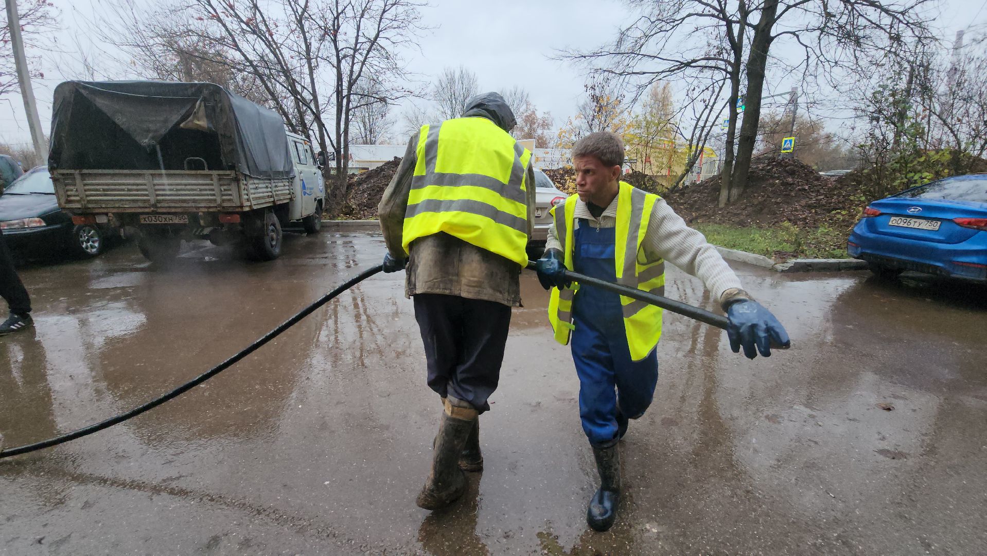 кашира, жкх, каналопромывочная машина, новая техника, трансформация , модернизация, канализационная сеть, губернатор,