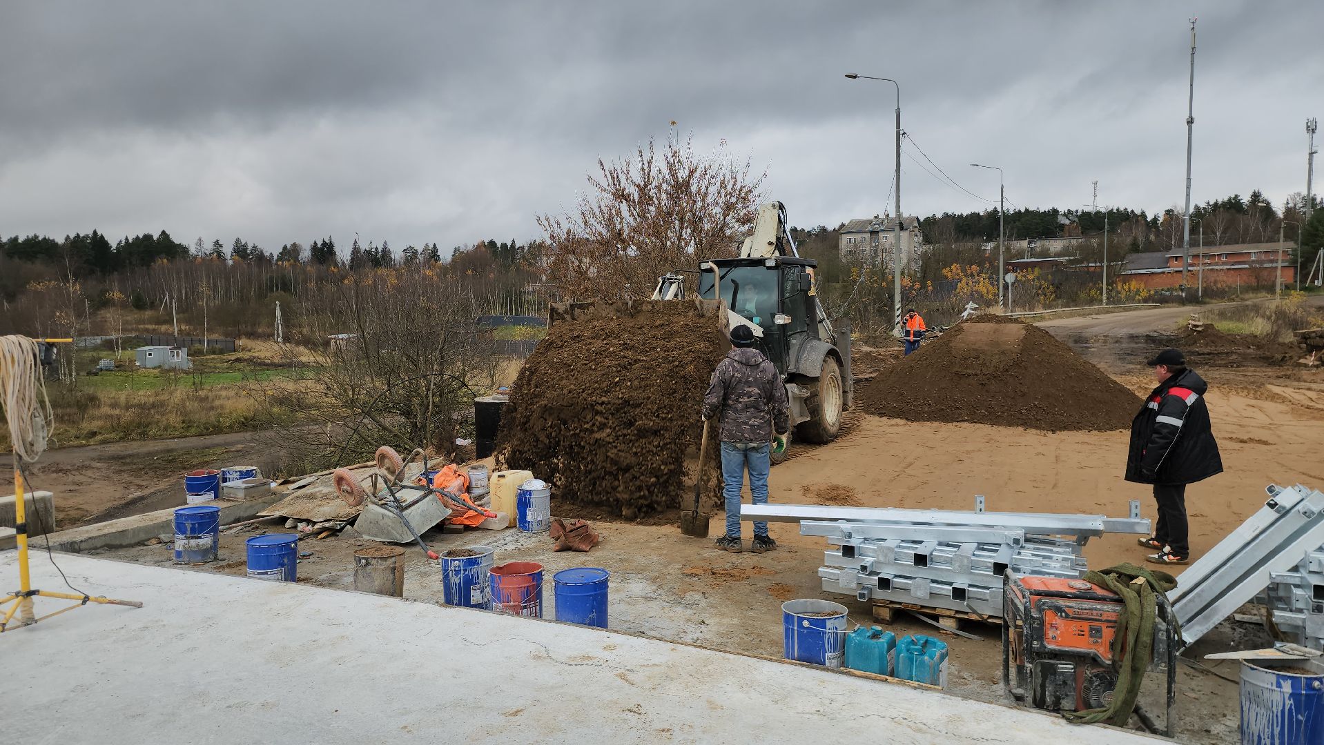 Руза, Ремонт моста, Поречье, Дороги,