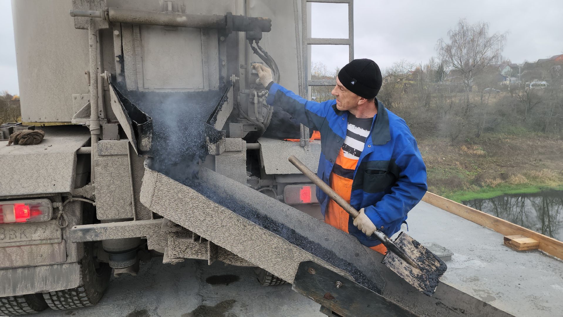 Руза, Ремонт моста, Поречье, Дороги,