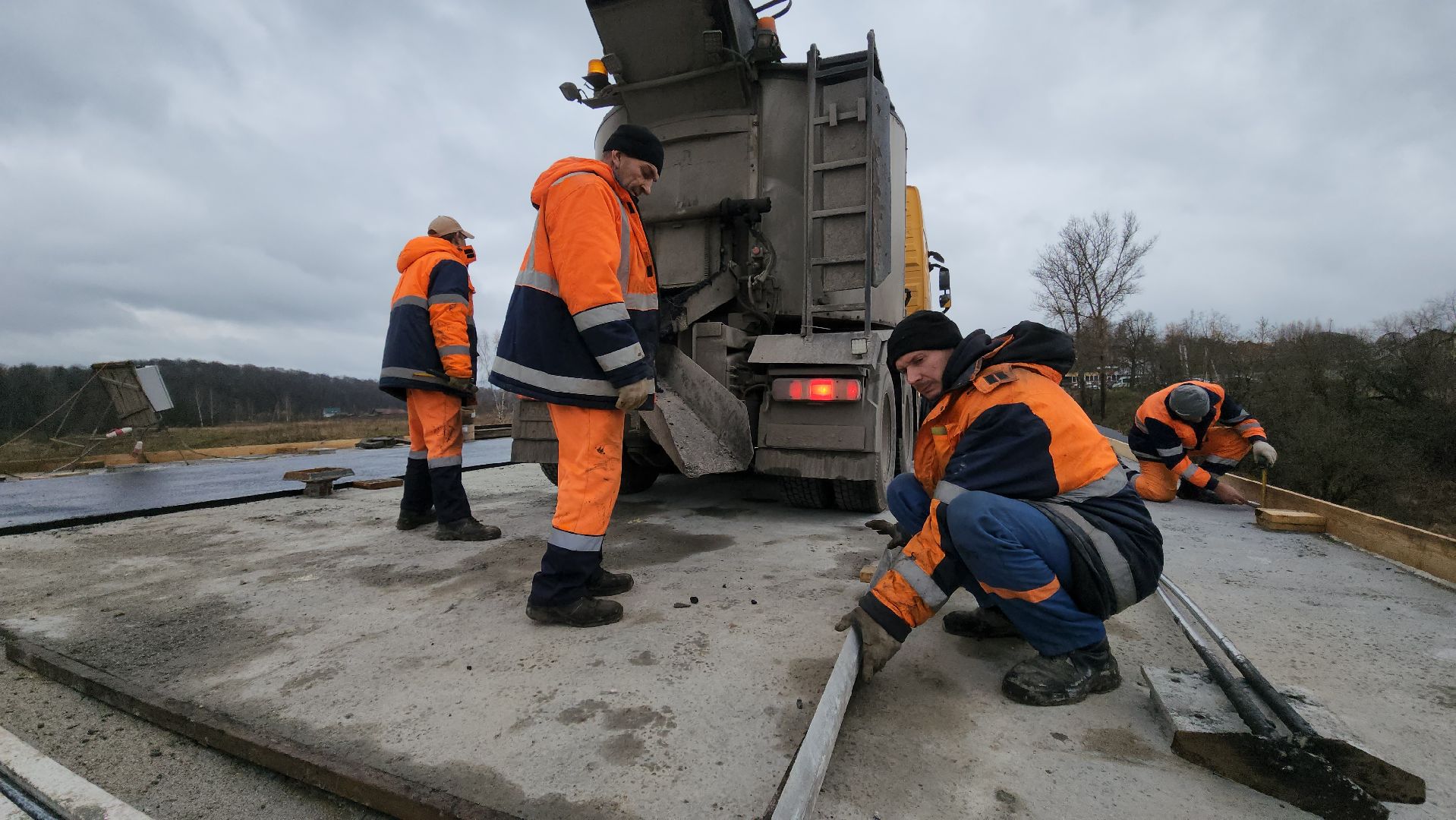 Руза, Ремонт моста, Поречье, Дороги,