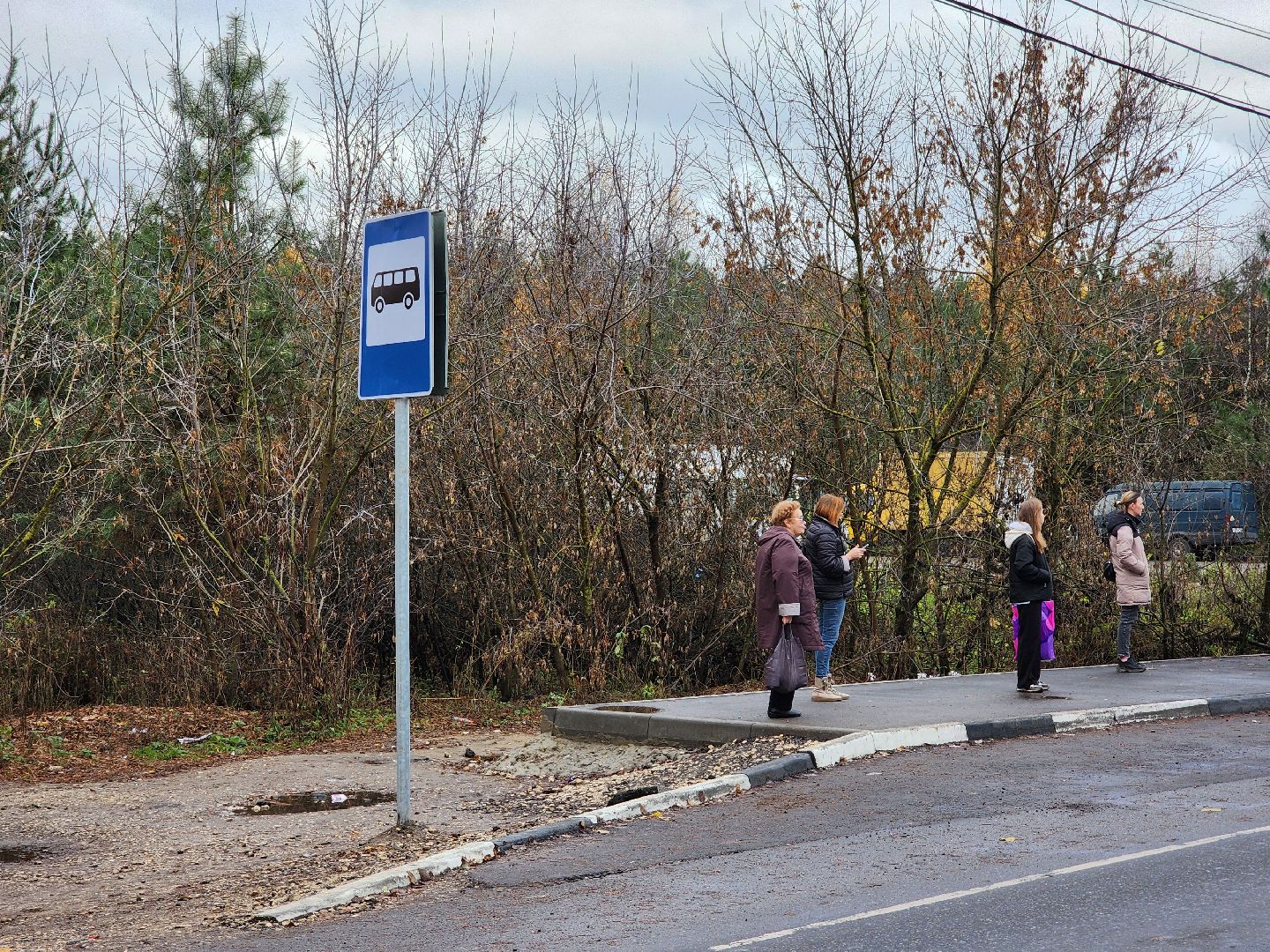 общественный транспорт, остановочный павильон,  автобусный павильон, деревня щемилово, богородский городской округ,