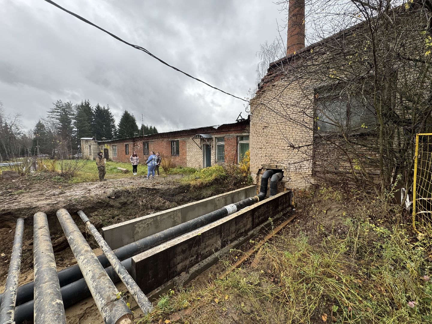Сергиево-Посадский городской округ, Хотьково, теплотрасса,