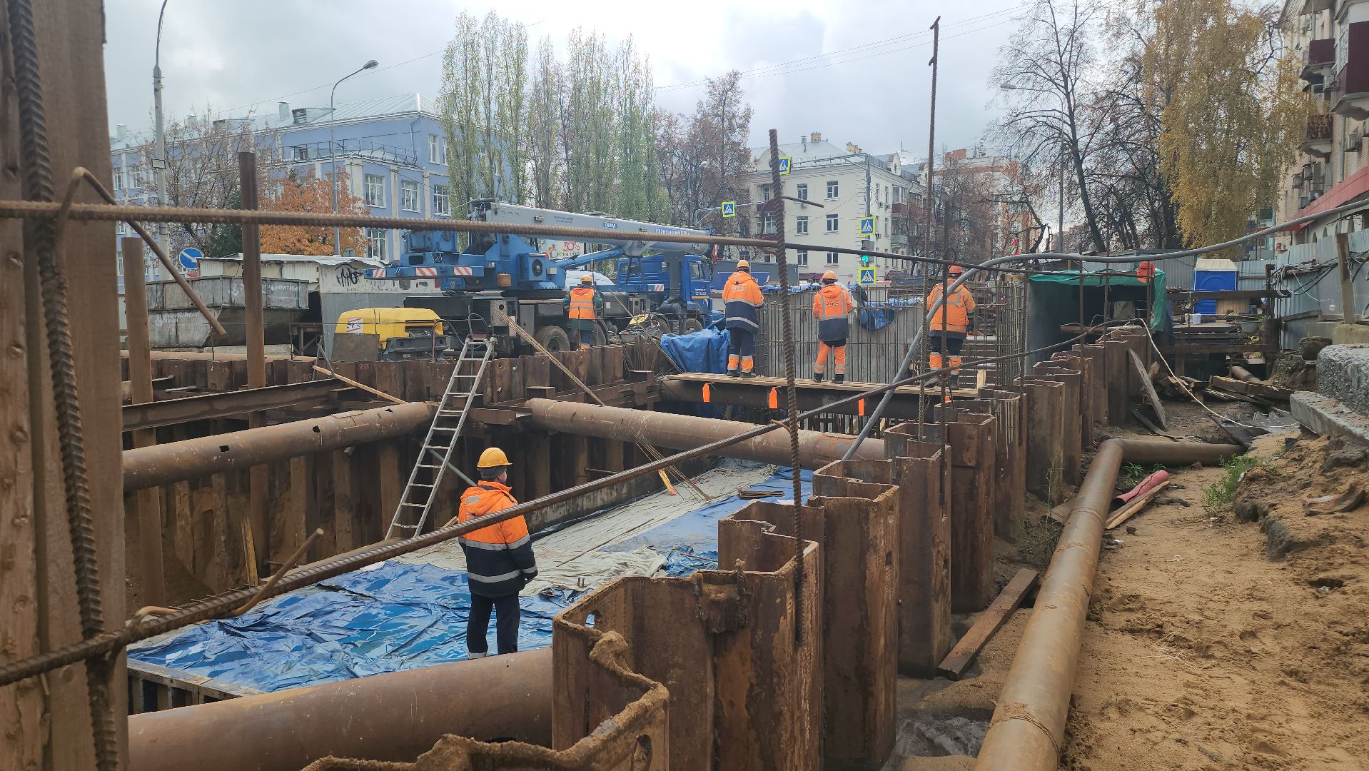 люберцы, реконструкция октябрьского проспекта, подземные пешеходные переходы,