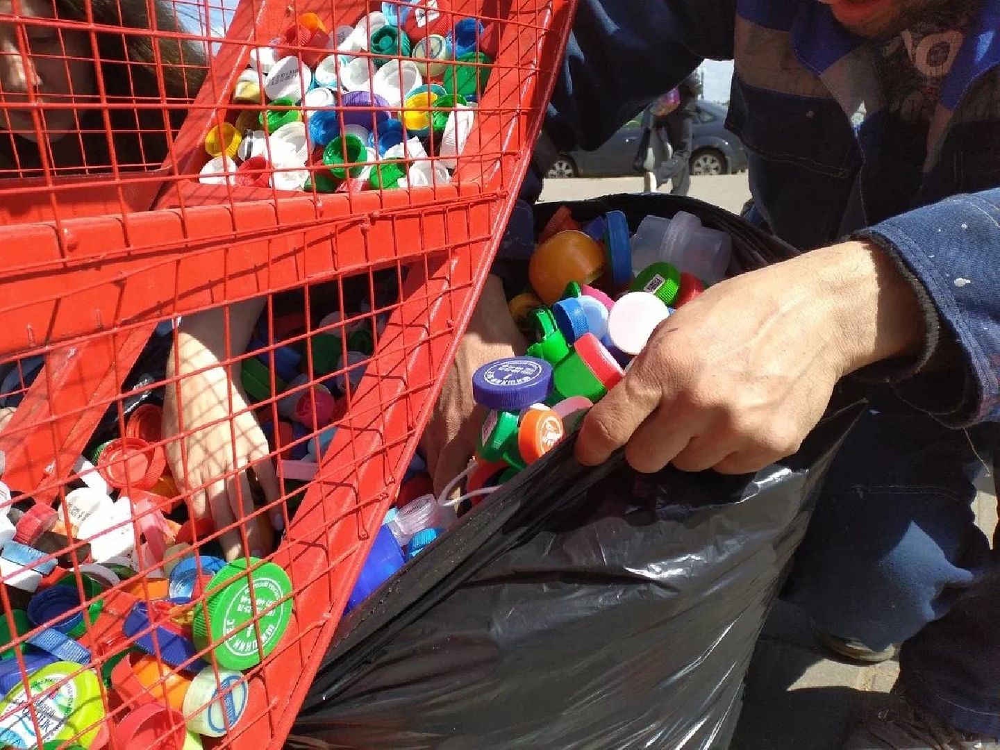 добрый пластик, вторсырьё, благотворительность, Лосино-Петровский, волонтёры