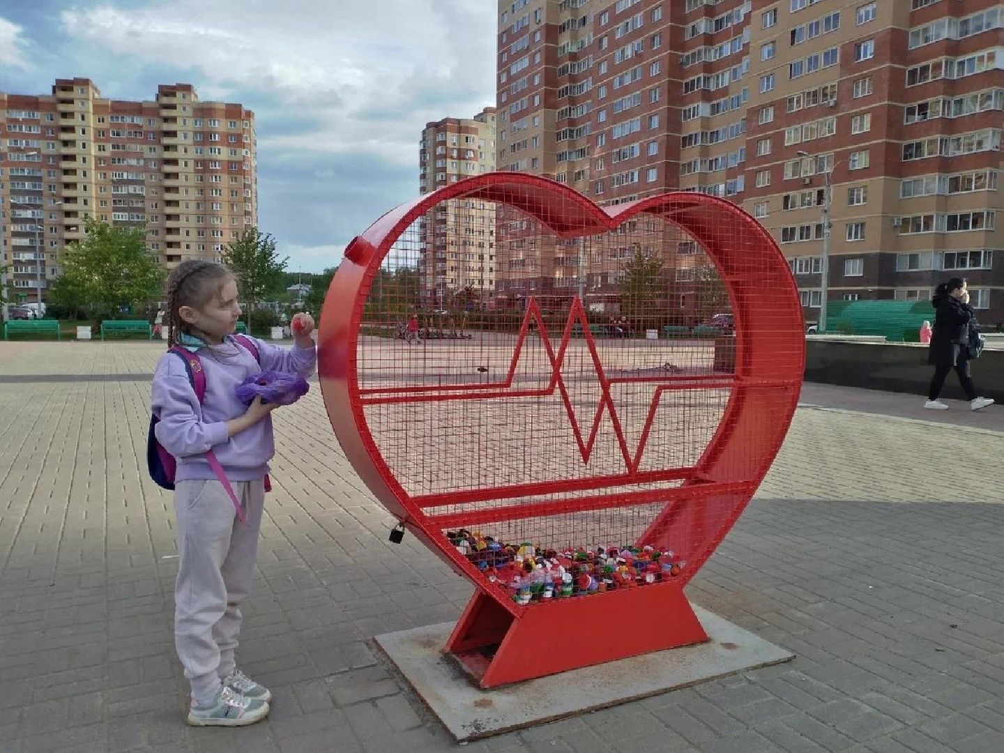 добрый пластик, вторсырьё, благотворительность, Лосино-Петровский, волонтёры