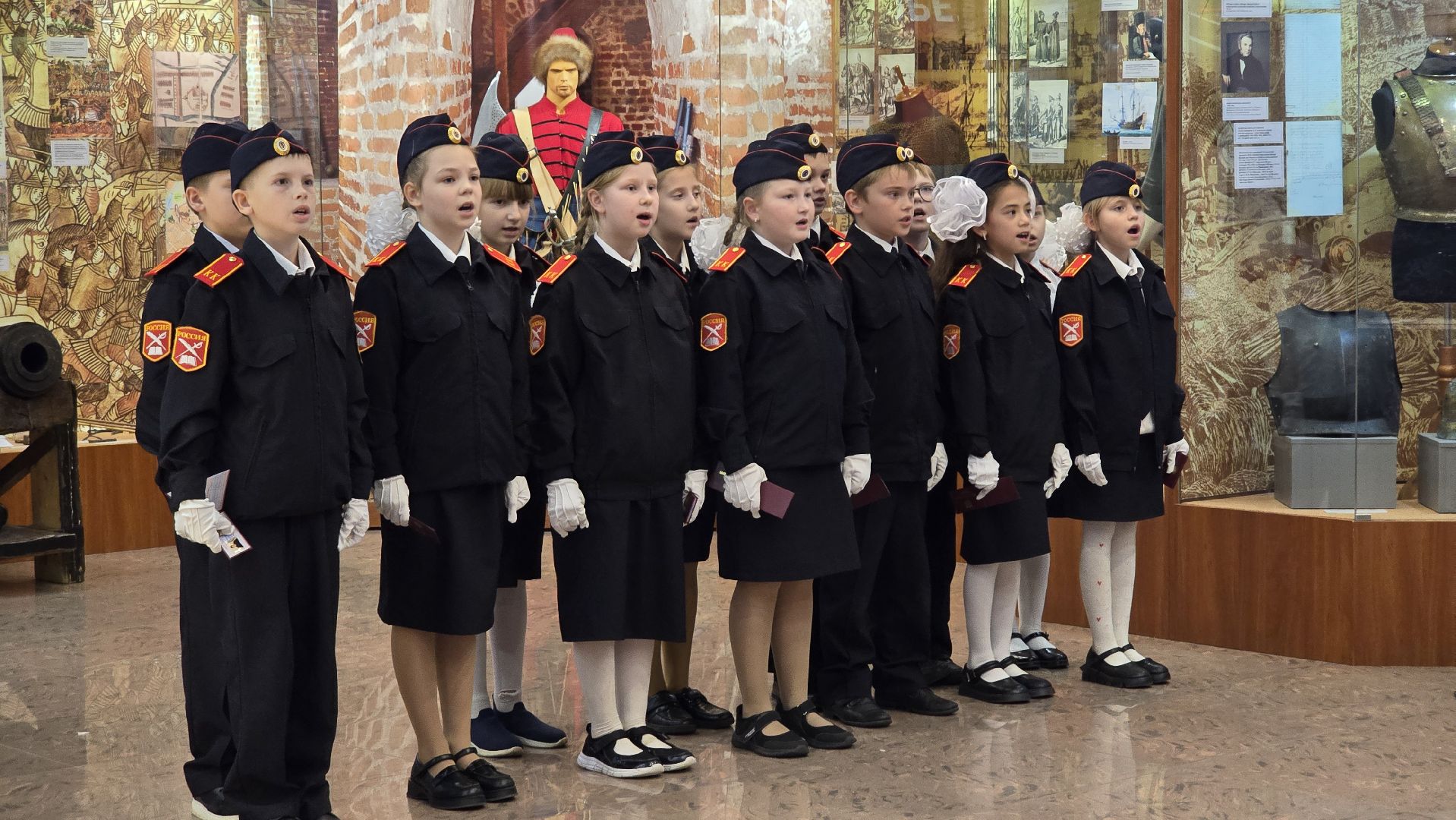 Коломна, кадетский класс, присяга,