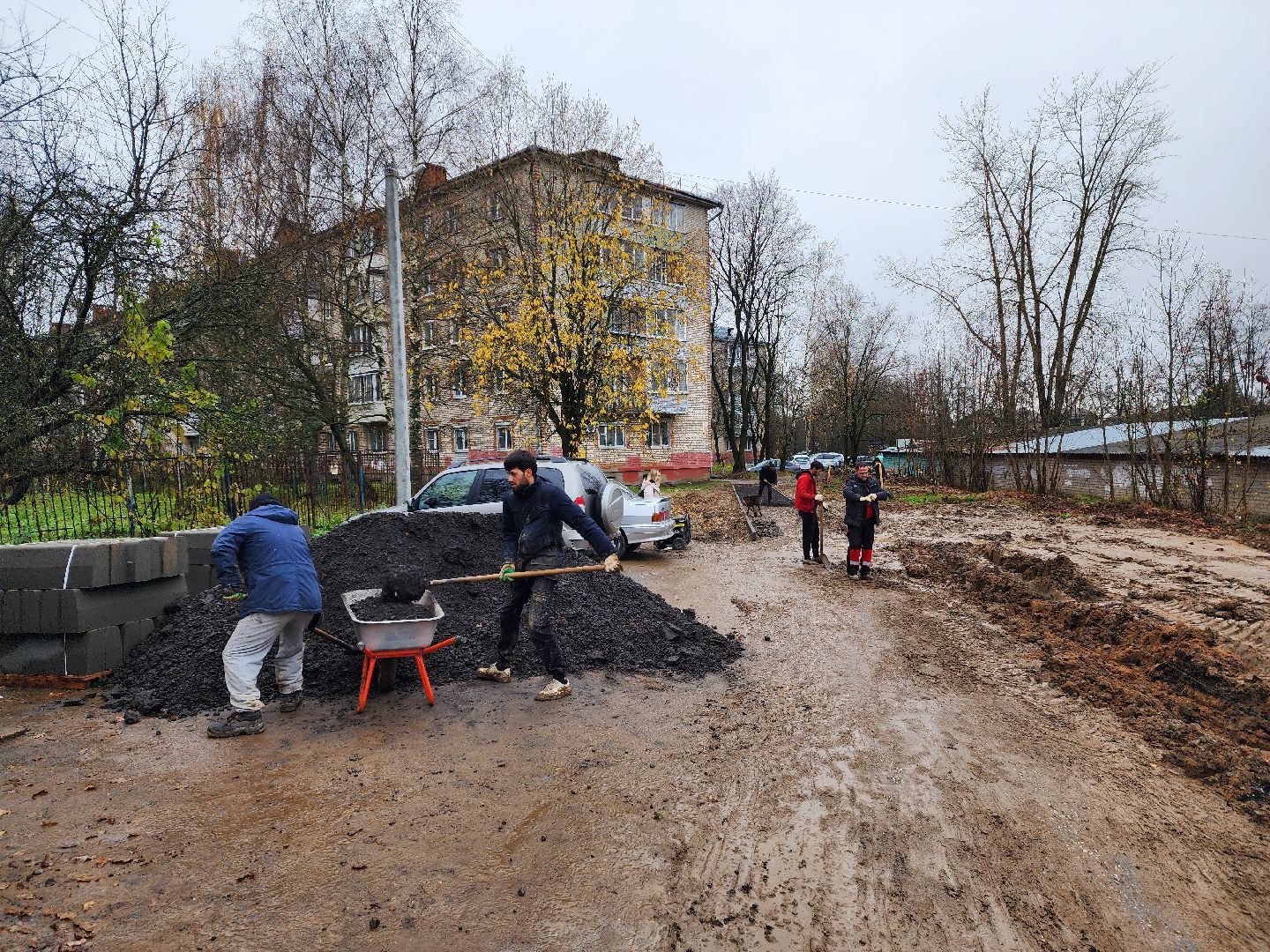 красноармейск, городской округ пушкинский,  пешеходный маршрут,благоустройство , ремонт теплотрассы,