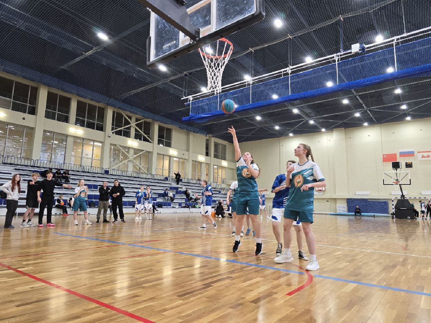 можайск, можайский муниципальный округ, подмосковье, единая школьная лига, стритбол, спорт, школьные команды,