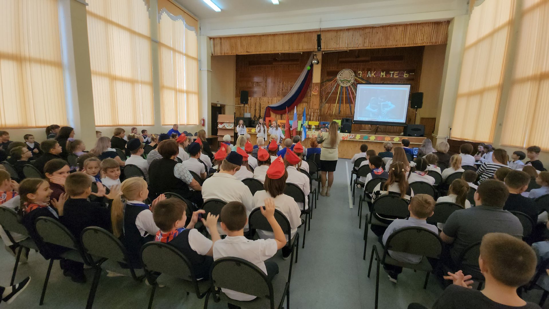 кашира, школа, фестиваль песни, концерт, шаинский, дети,