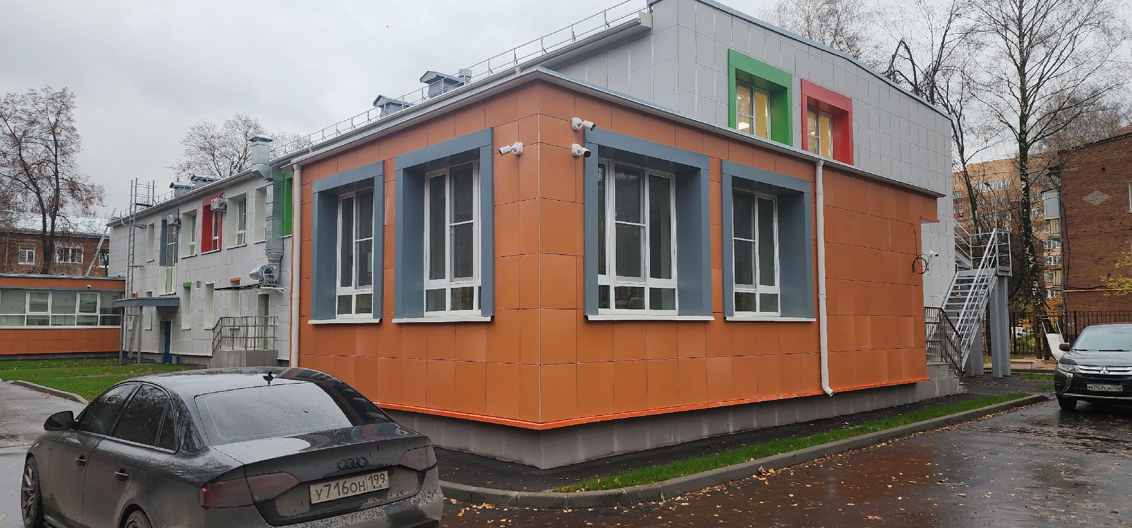 долгопрудный, детский сад, капитальный ремонт,итп, интерактивная доска, навес для колясок,