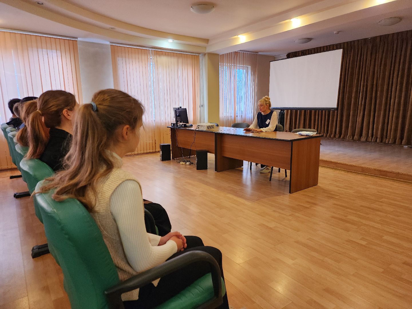 фрязино, медицинский класс, экскурсия, больница, школьники,