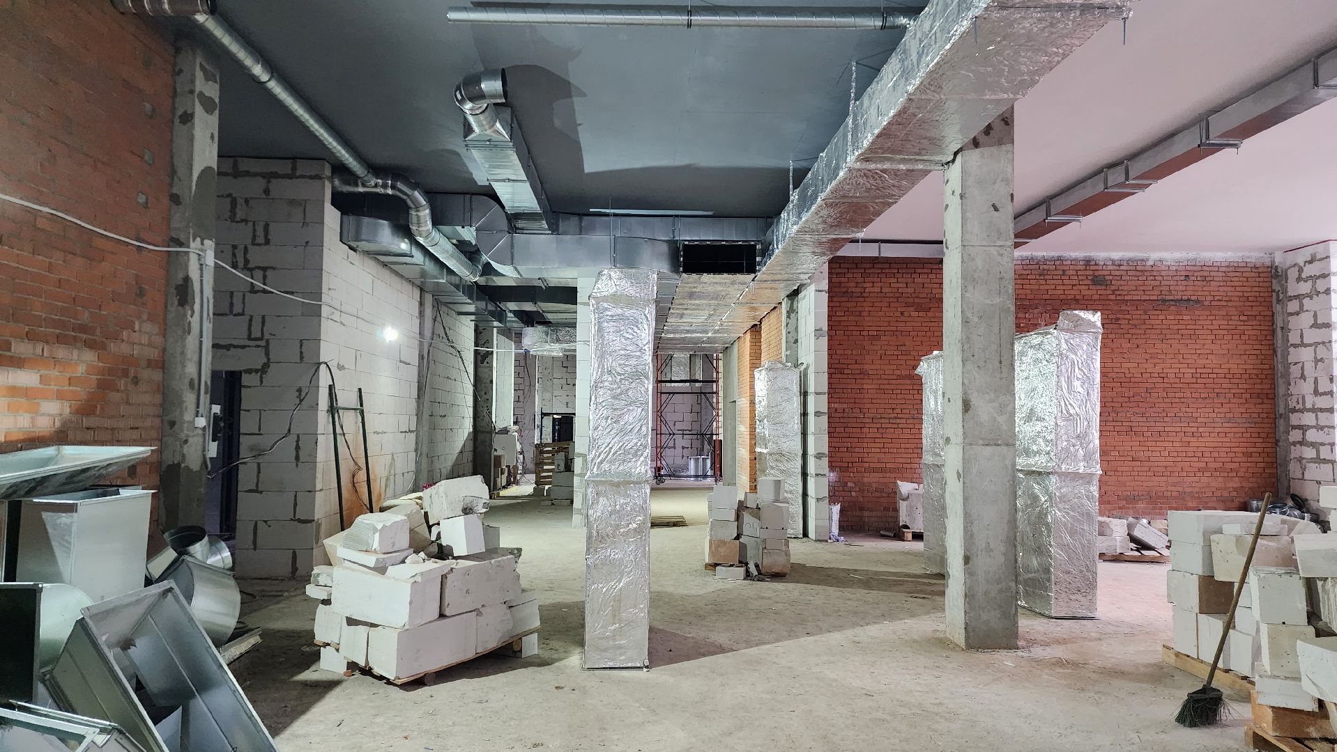 строительство школы, истра,