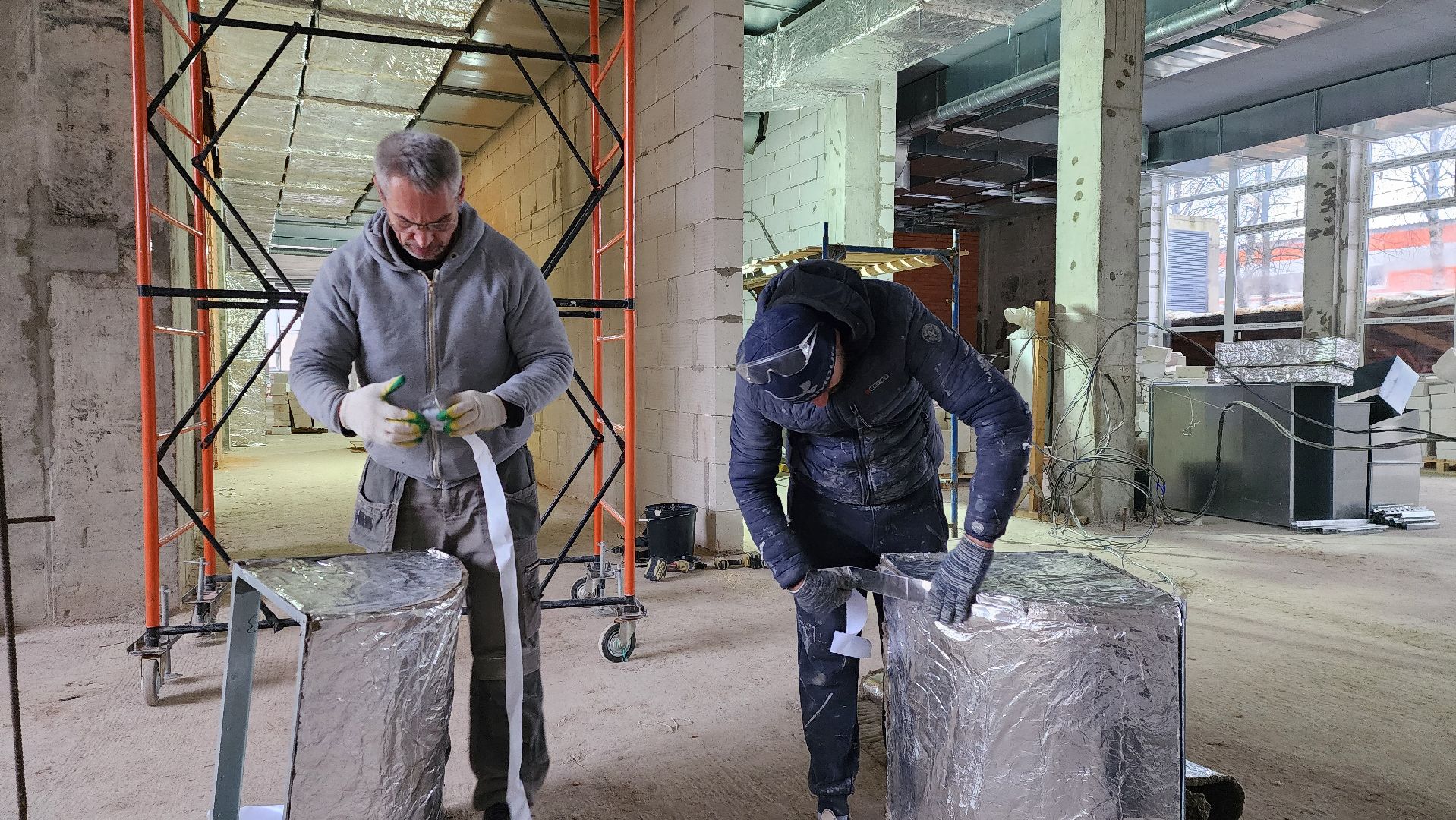 строительство школы, истра,