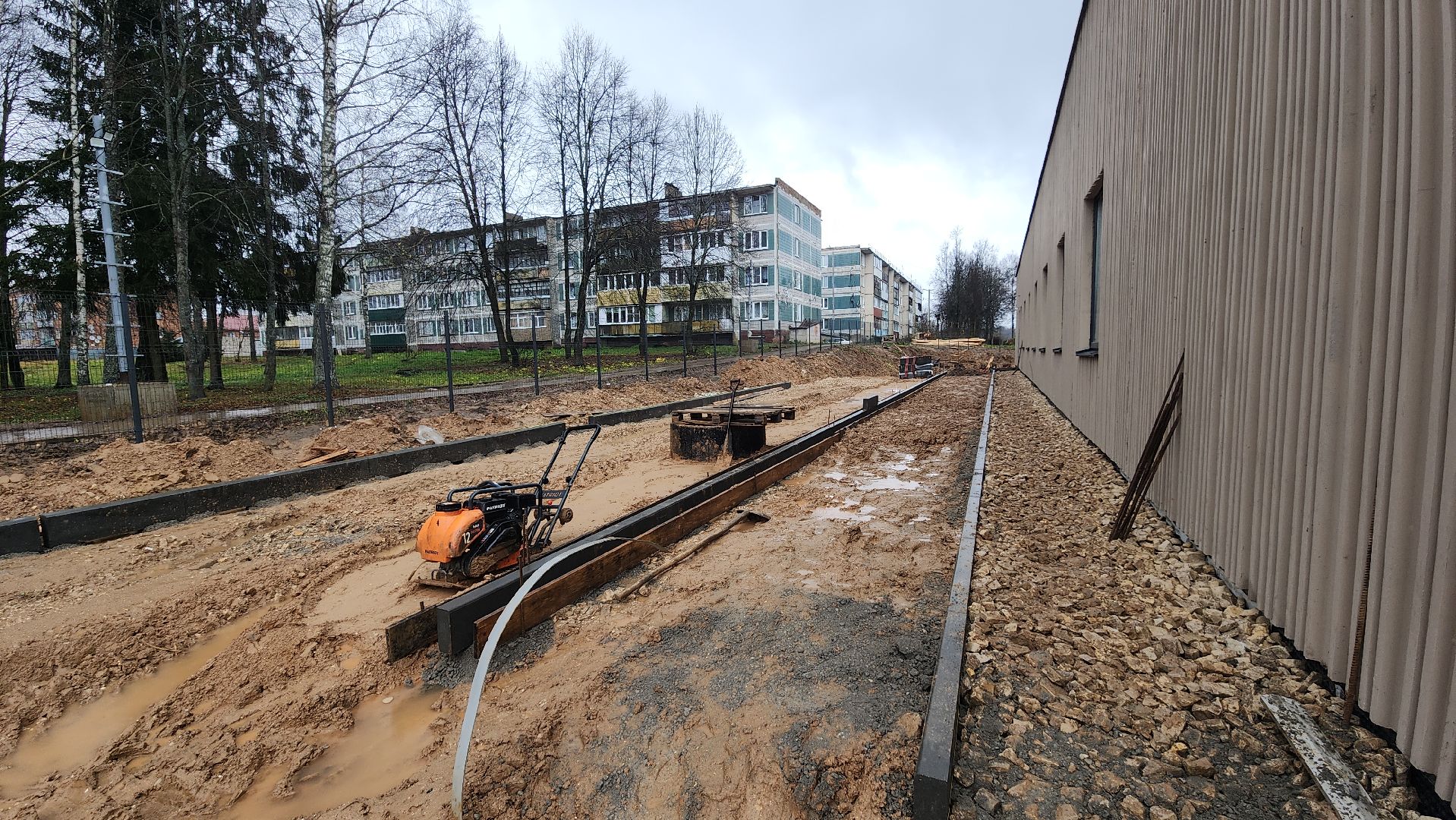 волоколамск, судниково,  фап, строительство,