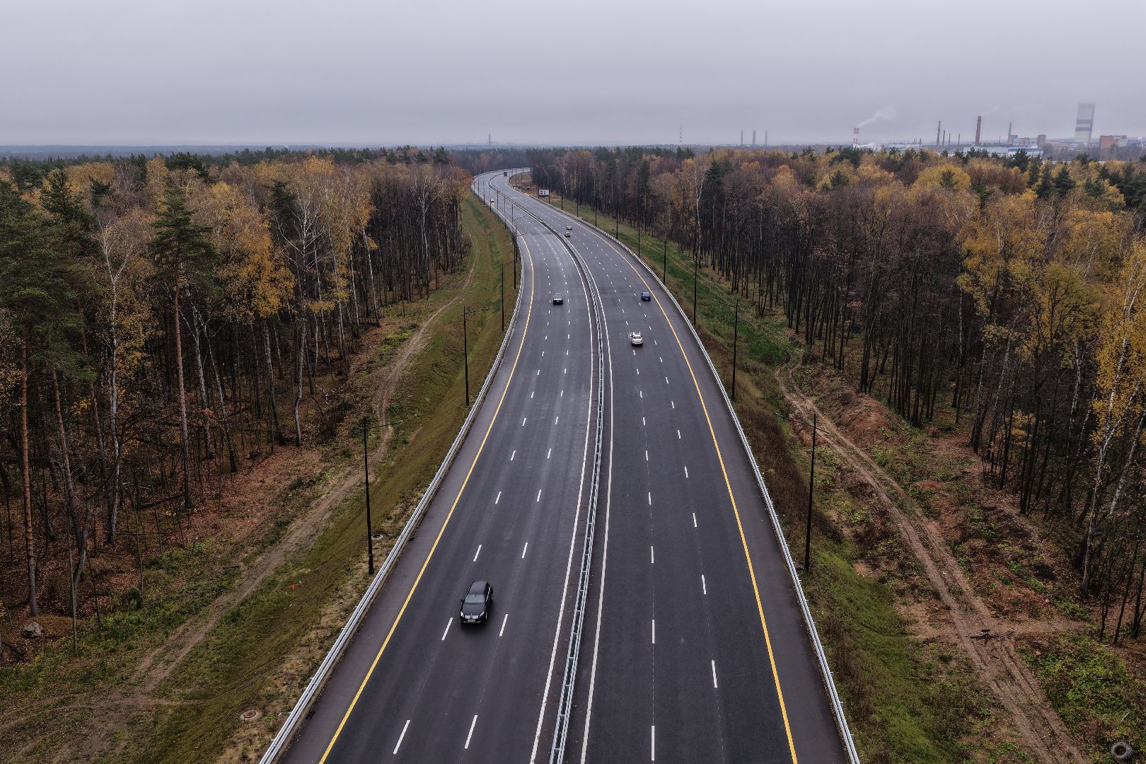 видео с коптера, юла, южно-лыткаринская автодорога,