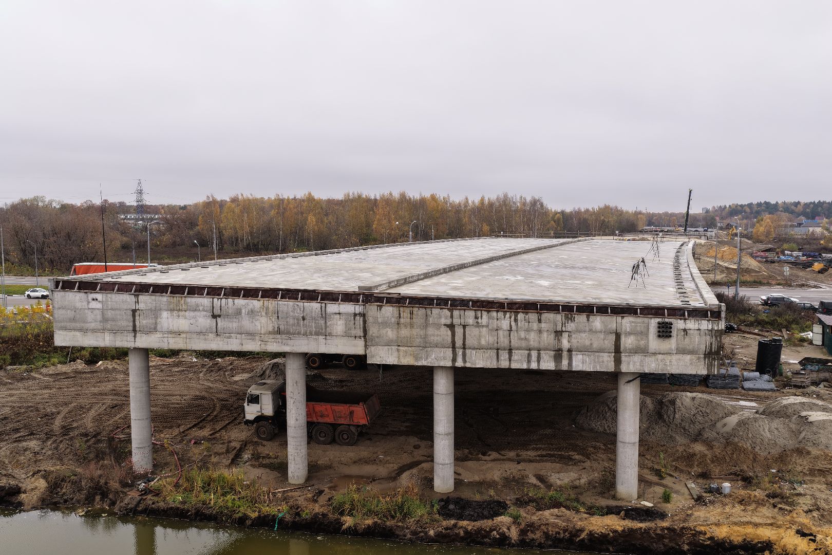видео с коптера, юла, южно-лыткаринская автодорога,