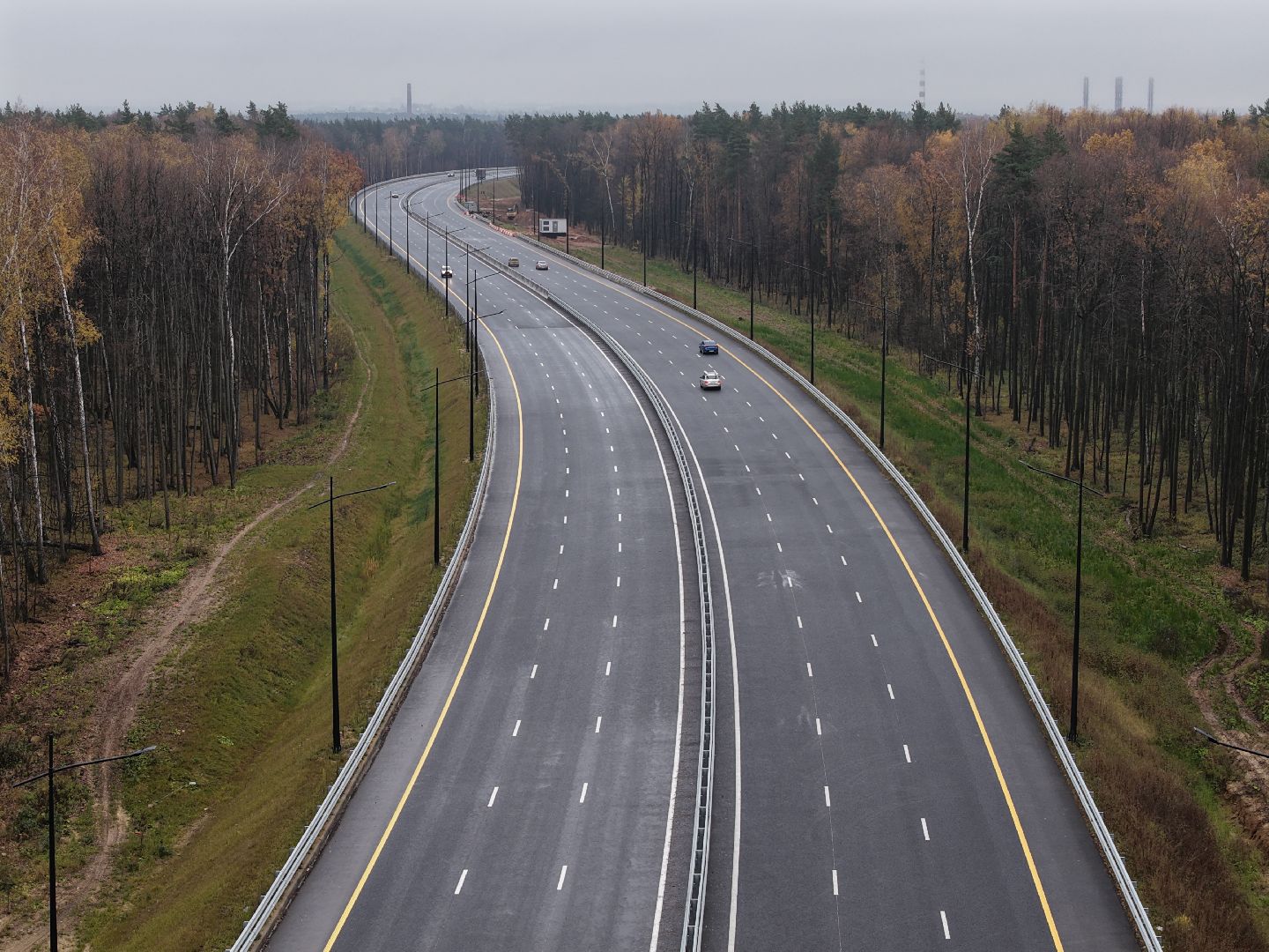 видео с коптера, юла, южно-лыткаринская автодорога,