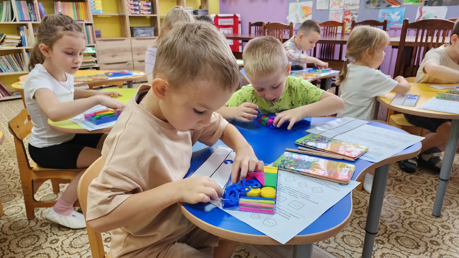 кашира, детский сад, дошкольное отделение, дети, математика, предшкола, образование,