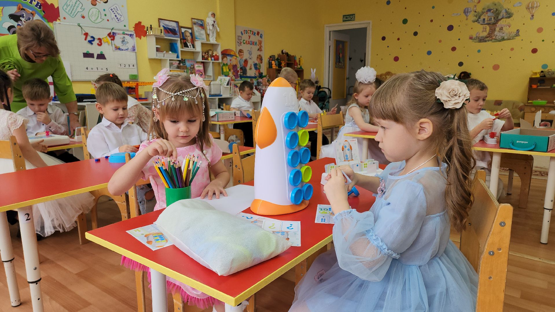 кашира, детский сад, дошкольное отделение, дети, математика, предшкола, образование,