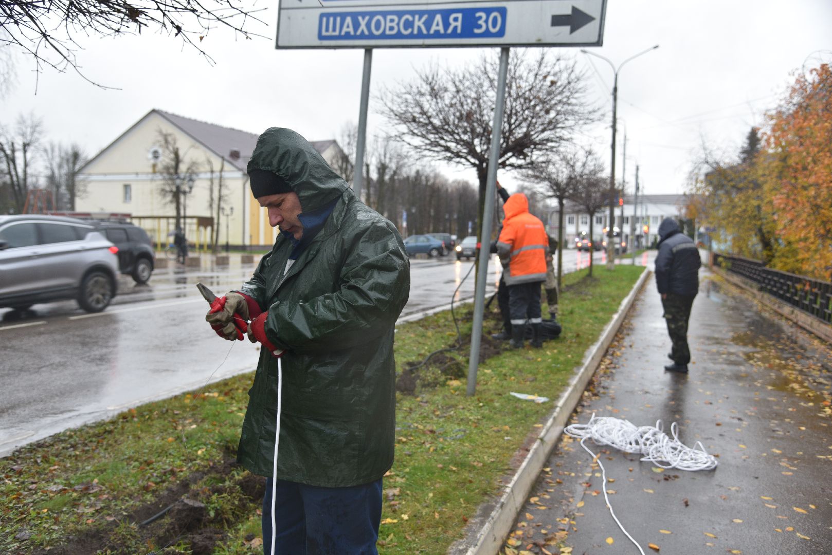 лотошино, благоустройство, новый год,
