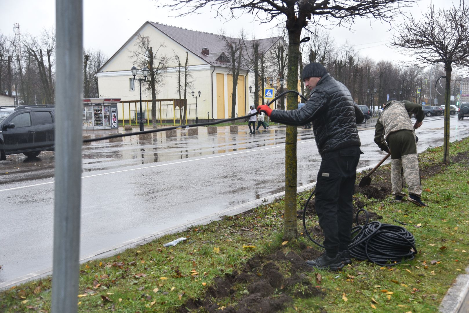 лотошино, благоустройство, новый год,