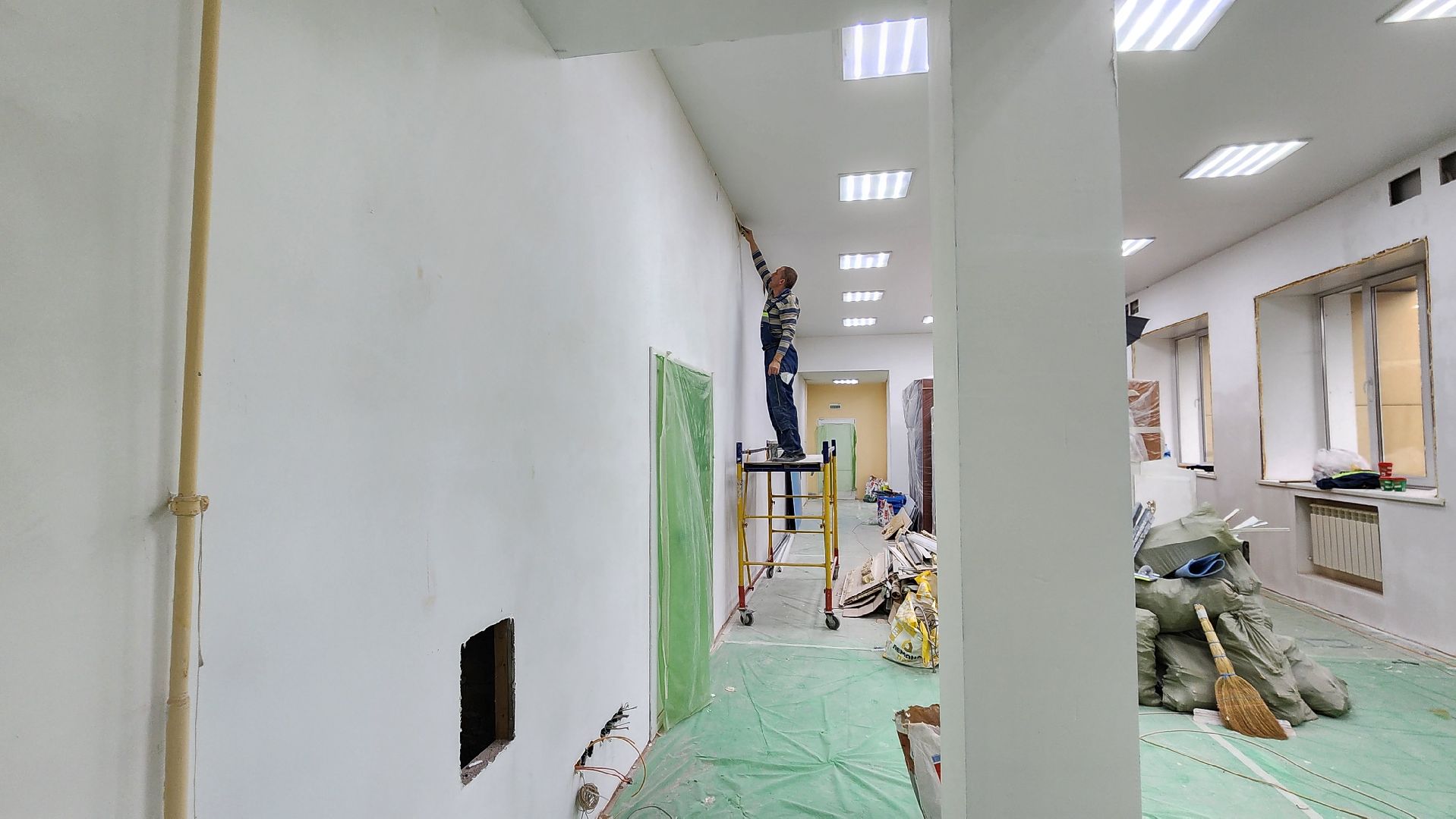 истра, библиотека, ремонт библиотеки,