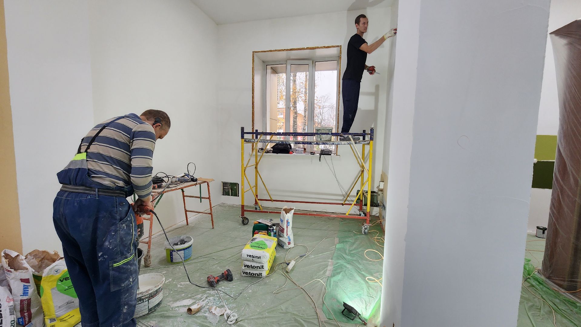 истра, библиотека, ремонт библиотеки,