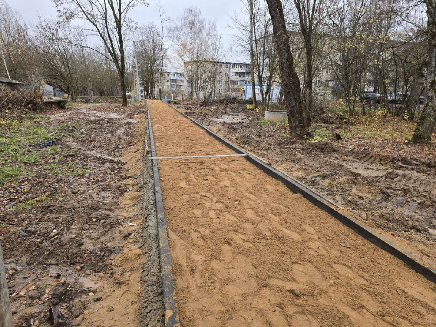 можайск, можайский муниципальный округ, подмосковье, народные тропы, благоустройство, Создание и ремонт пешеходных коммуникаций,