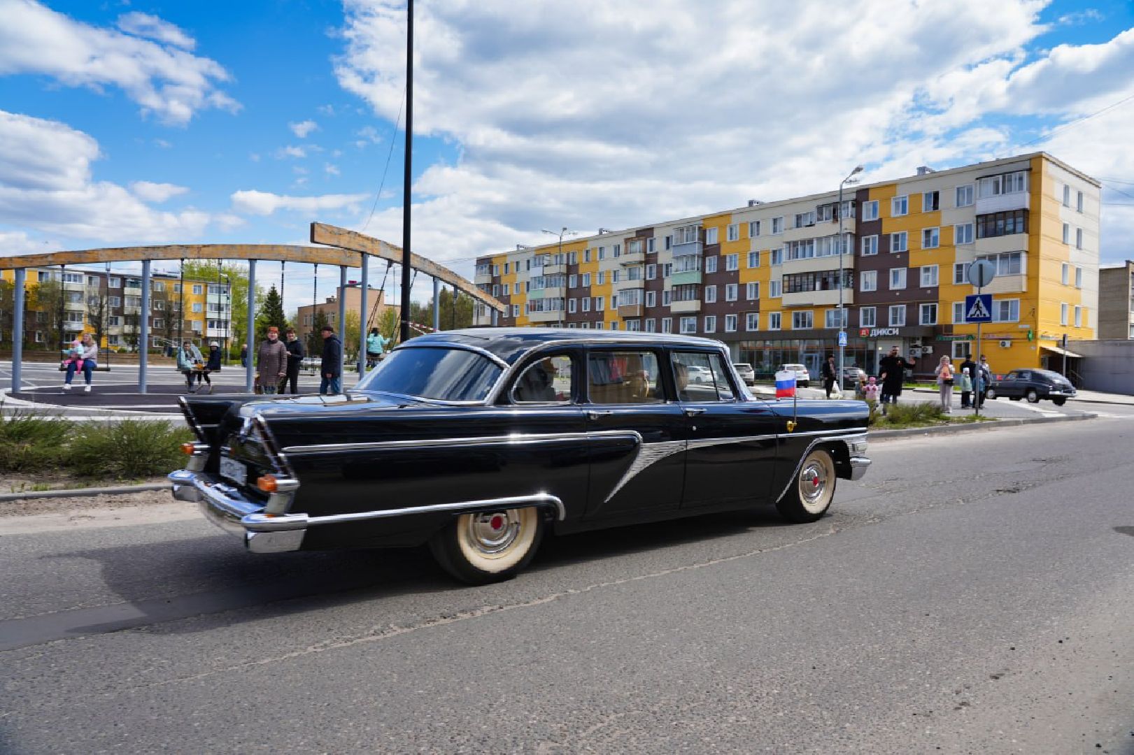 Сергиев Посад, Сергиево-Посадский городской округ, Ретроавтомобиль, Победа, День Победы, Автопробег, Ретро, 9 мая