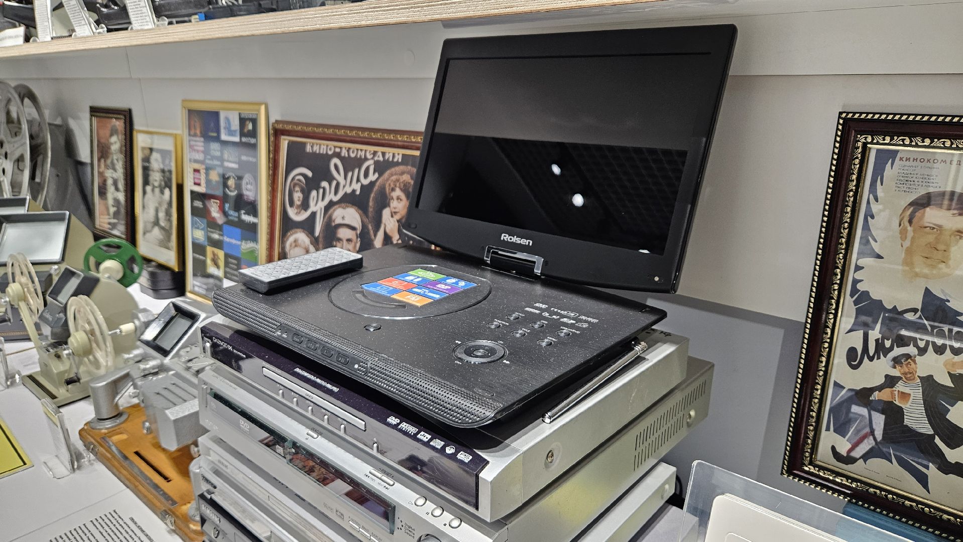 долгопрудный, центральная городская библиотека, центральная библиотека долгопрудного, музей кино, музей кинематографии,