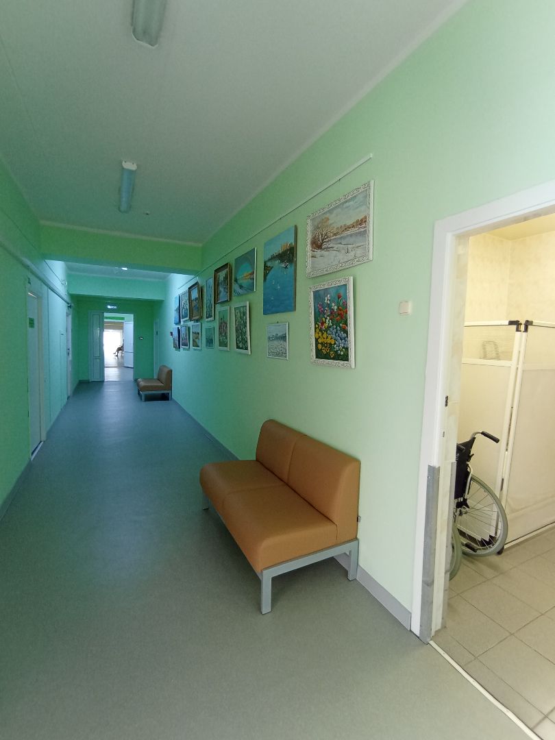 Выставка картин, стационар, ФБУЗ МСЧ №9 ФМБА России, Дубна