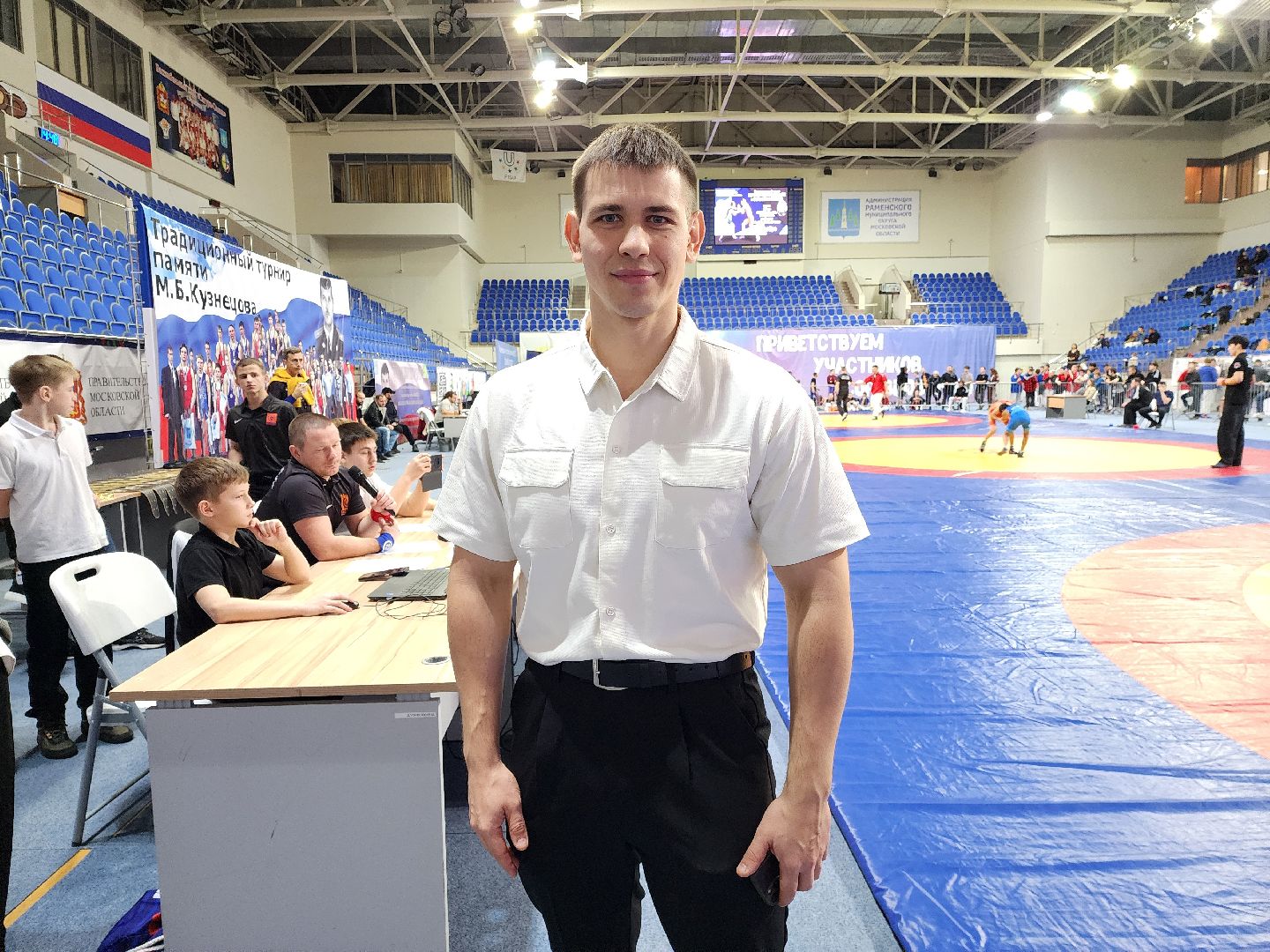 раменское, спорт, турнир по борьбе памяти майора михаила кузнецова в раменском,российский актер александр левин стал гостем турнира по трем видам борьбы в раменском,