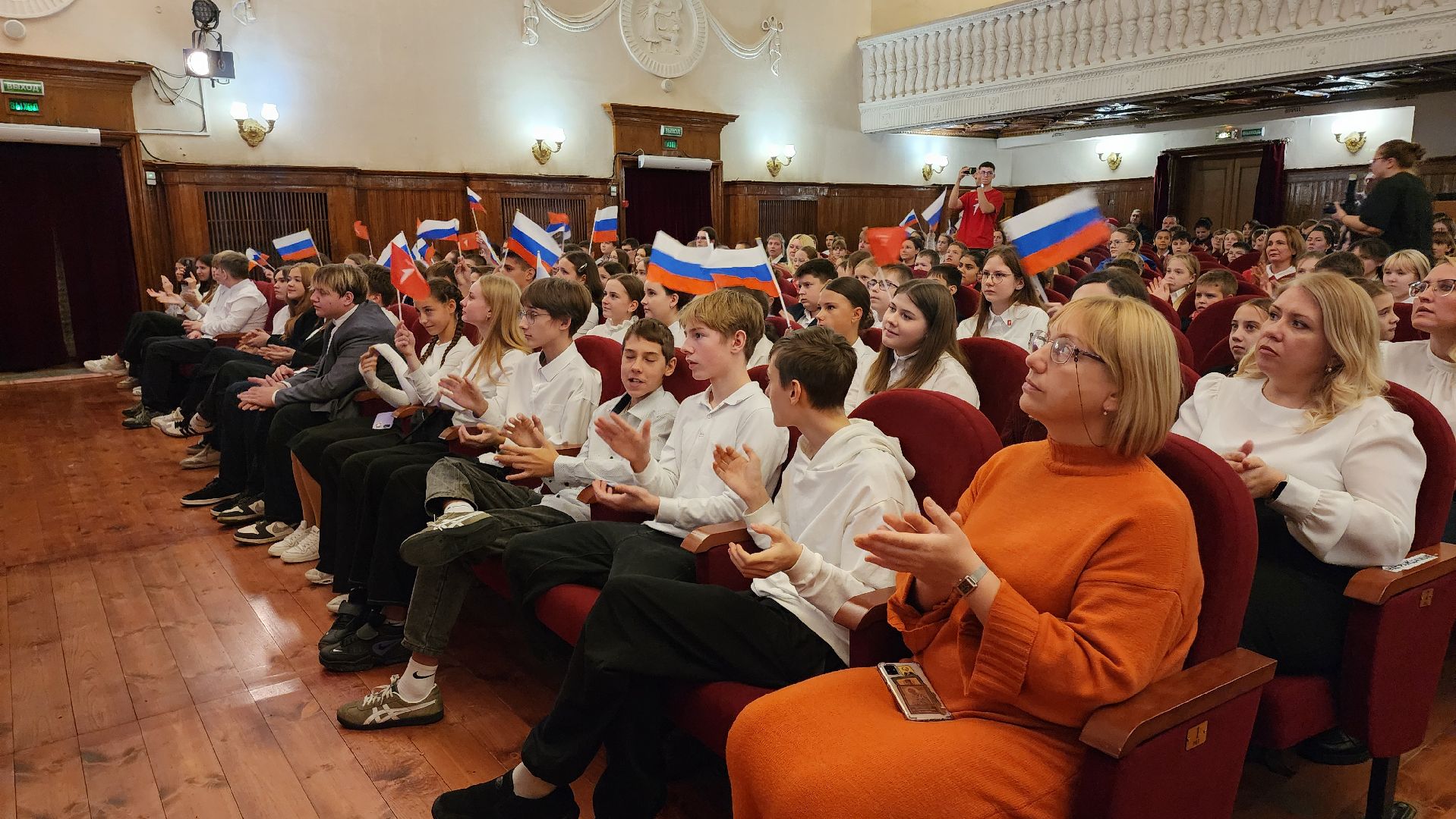 кашира, школьники, движение первых, посвящение,