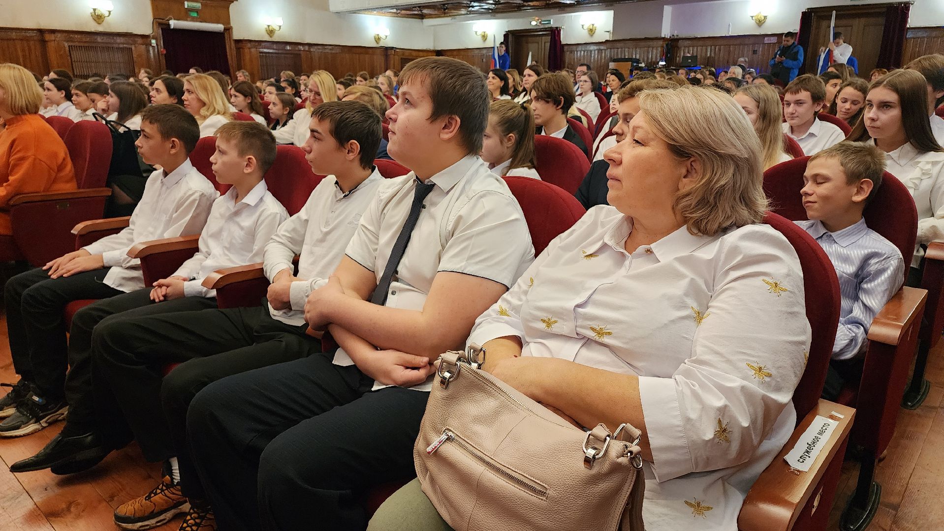 кашира, школьники, движение первых, посвящение,