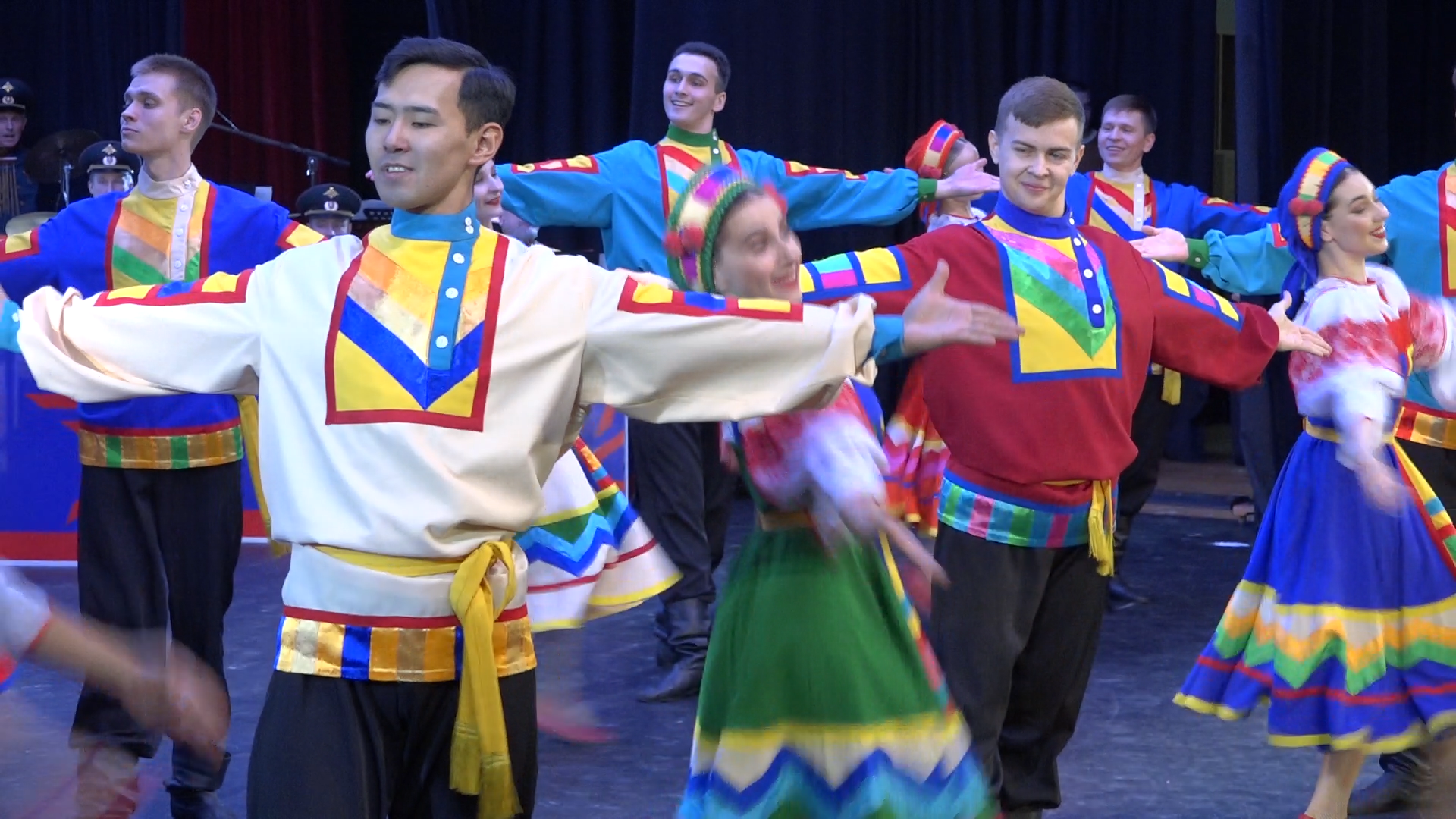 ансамбль рвсн, красная звезда, концерт во власихе, день народного единства, дк,