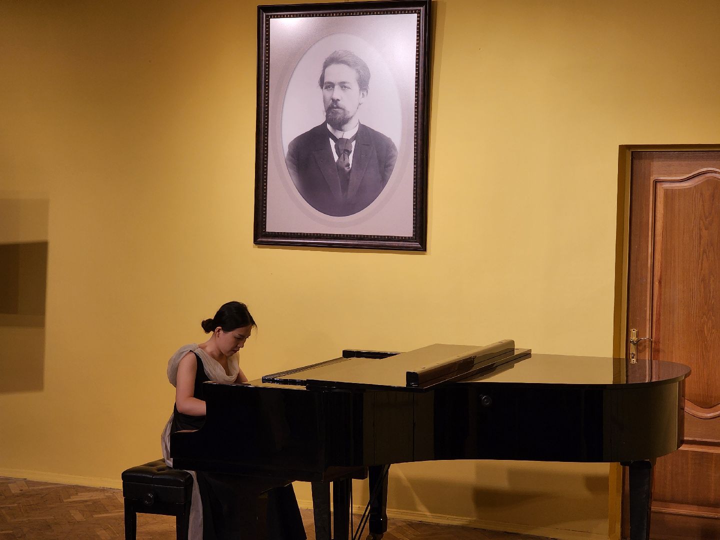 чехов, село мелихово, музей-заповедник, всероссийская акция, концерт, китайская пианистка, цзыцин цзэн, произведения бетховена, виртуозное исполнение, музыкальная программа, мастер-классы, живопись, скульптура, лекции, экскурсии,дуэт, скрипач георгий ибатулин, педагог наталья яшина,акция ночь искусств, министерство культуры и туризма подмосковья,