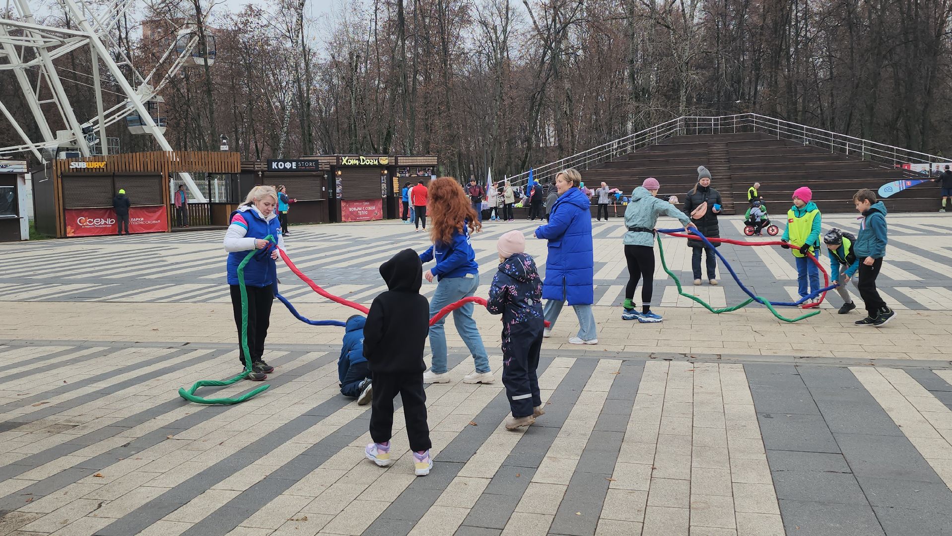 Люберцы, наташинский парк, беговые дорожки,