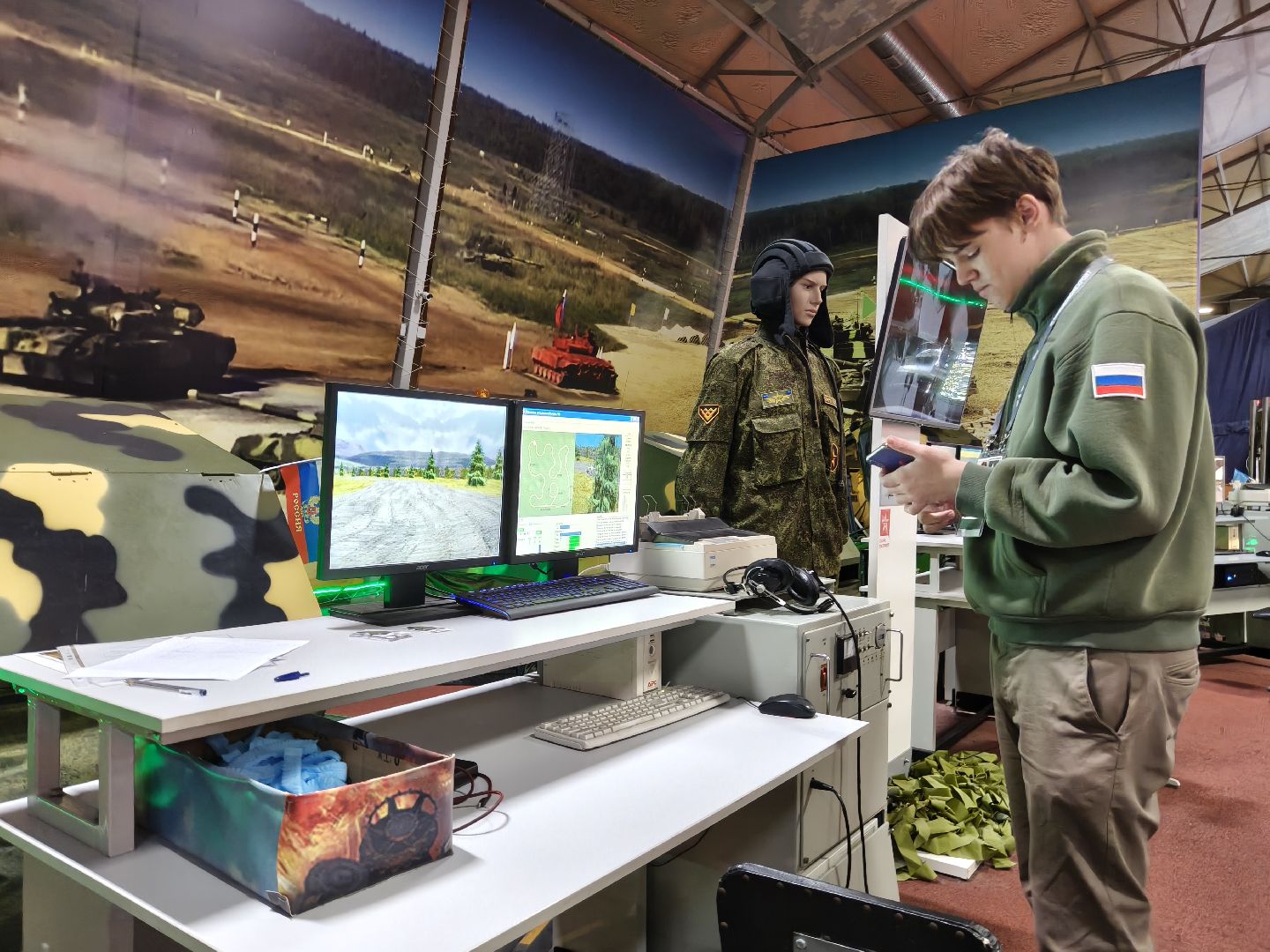 парк патриот, одинцовский городской округ, кубинка, танки, тренажерный комплекс,